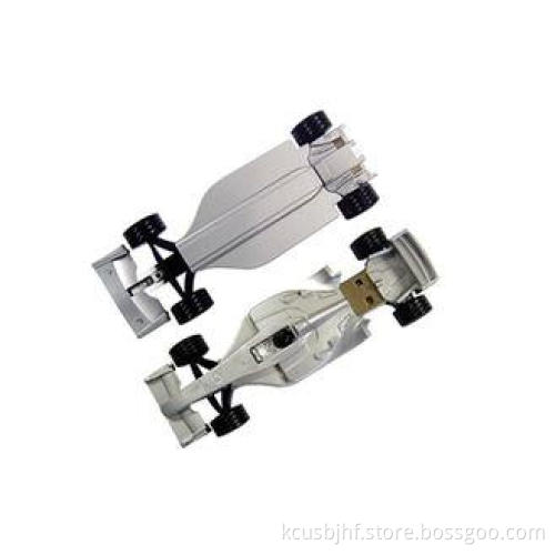 F1 Racing Car Unique USB Flash Drives , Plastic Vehicle USB